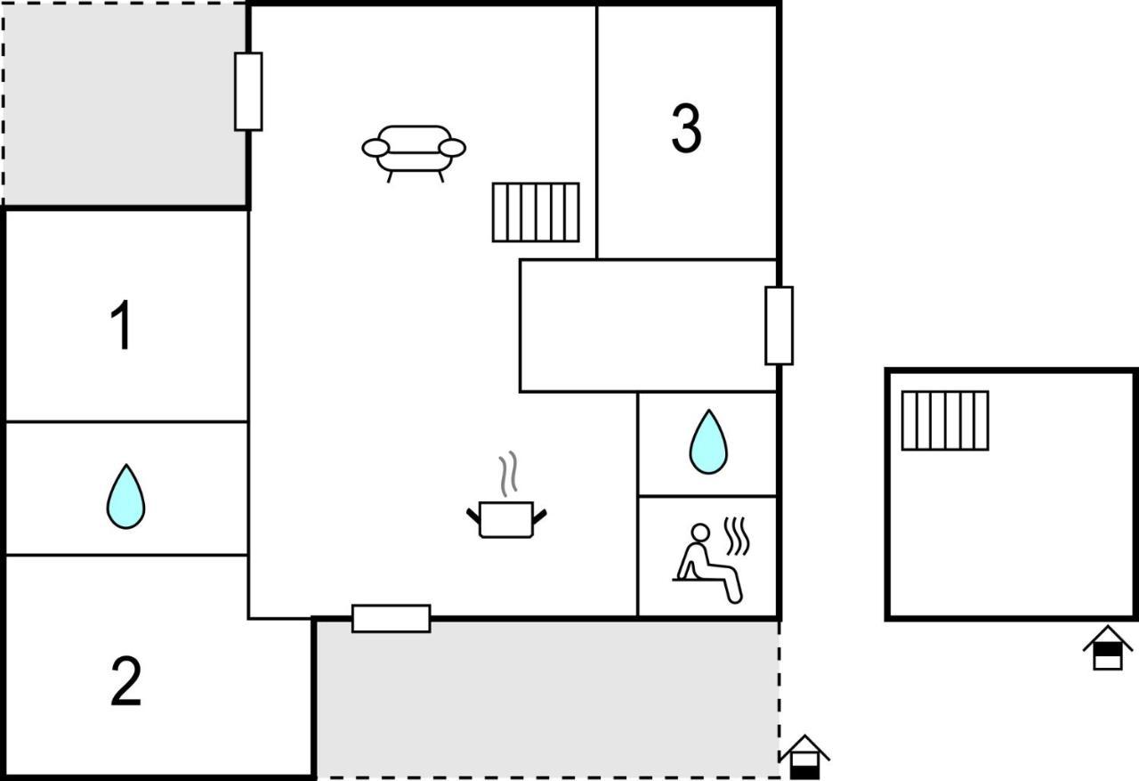 Stunning Home In Lembruch-Duemmer See With Wifi ภายนอก รูปภาพ